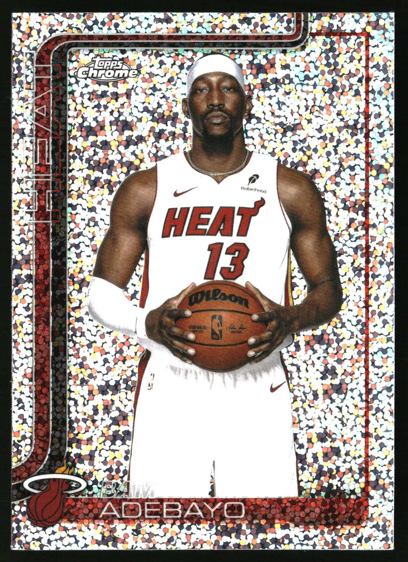 Bam Adebayo 2025-26 Topps Chrome Update #35 Image Variation - Speckle