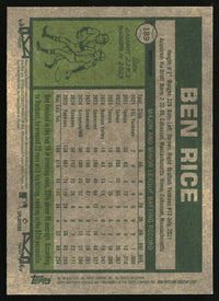 Ben Rice 2026 Topps Heritage #189 Chrome Refractors