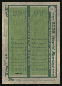 World Series Highlights WSHL 2026 Topps Heritage #313 Chrome Refractors