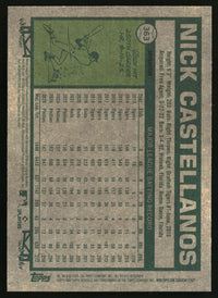 Nick Castellanos 2026 Topps Heritage #363 Chrome Refractors