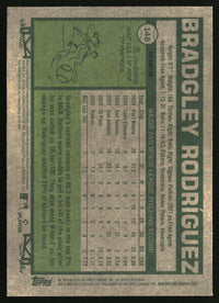 Bradgley Rodriguez 2026 Topps Heritage #148 Chrome Refractors RC