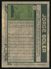Jorge Soler 2026 Topps Heritage #37 Chrome Refractors