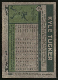 Kyle Tucker 2026 Topps Heritage #187 Chrome Refractors