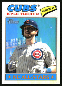 Kyle Tucker 2026 Topps Heritage #187 Chrome Refractors