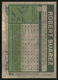 Robert Suarez 2026 Topps Heritage #174 Chrome Refractors
