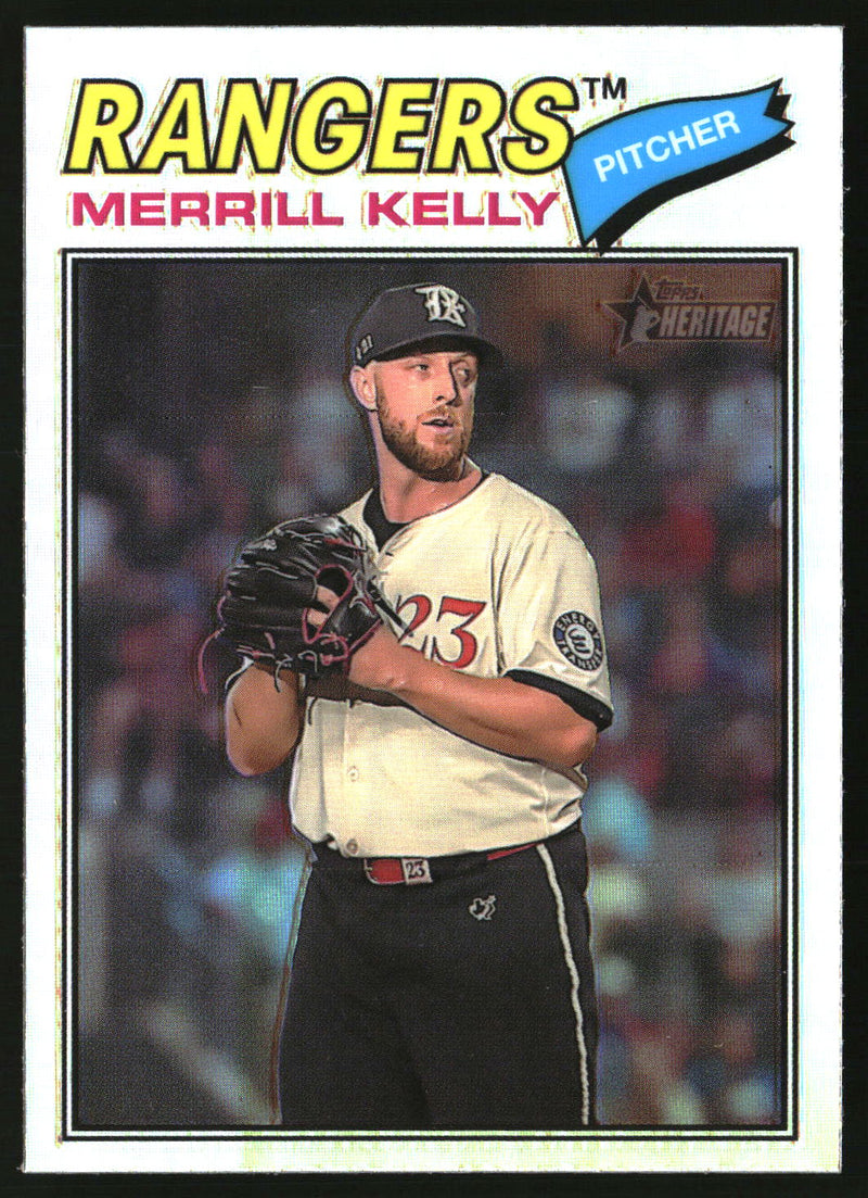 Merrill Kelly 2026 Topps Heritage #316 Chrome Refractors