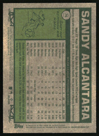 Sandy Alcantara 2026 Topps Heritage #76 Chrome