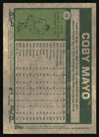Coby Mayo 2026 Topps Heritage #49 Chrome