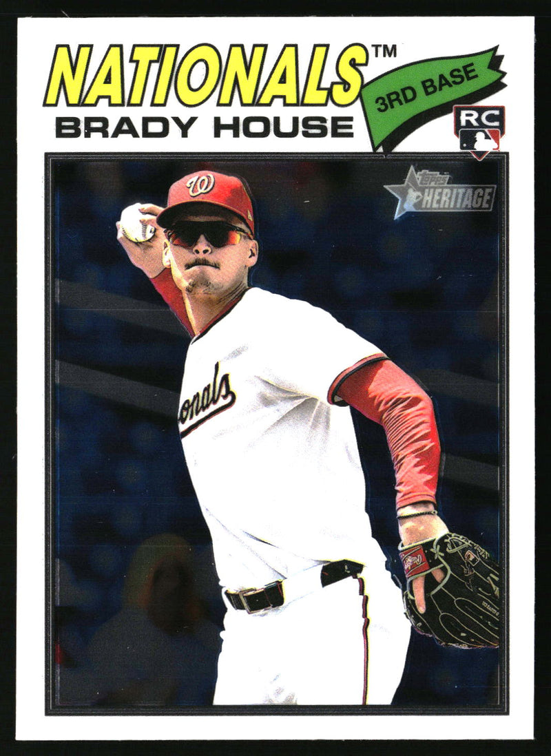 Brady House 2026 Topps Heritage #153 Chrome RC