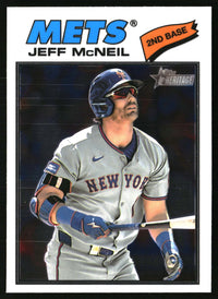 Jeff McNeil 2026 Topps Heritage #54 Chrome