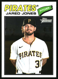 Jared Jones 2026 Topps Heritage #141 Chrome