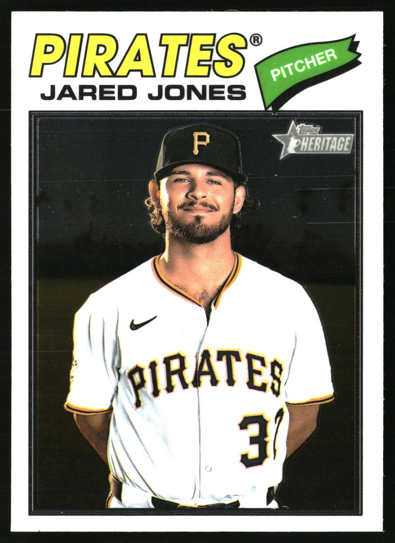 Jared Jones 2026 Topps Heritage #141 Chrome