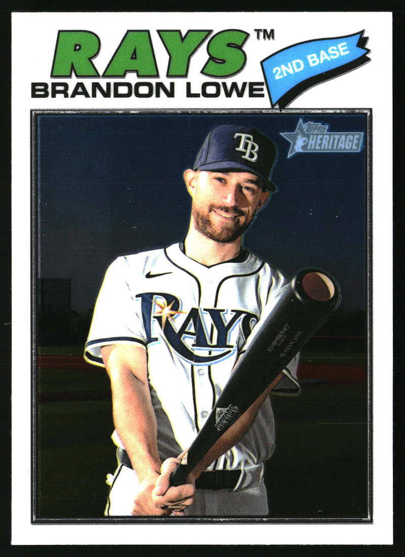 Brandon Lowe 2026 Topps Heritage #369 Chrome