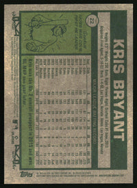 Kris Bryant 2026 Topps Heritage #22 Chrome