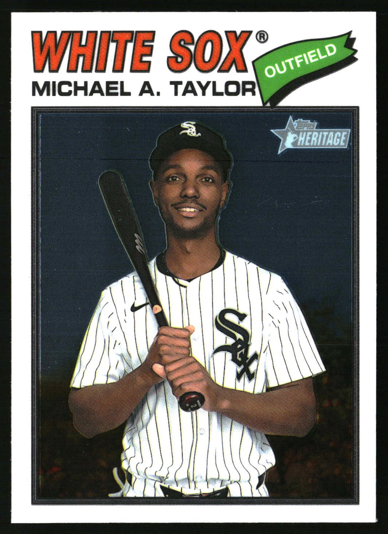 Michael A. Taylor 2026 Topps Heritage #45 Chrome