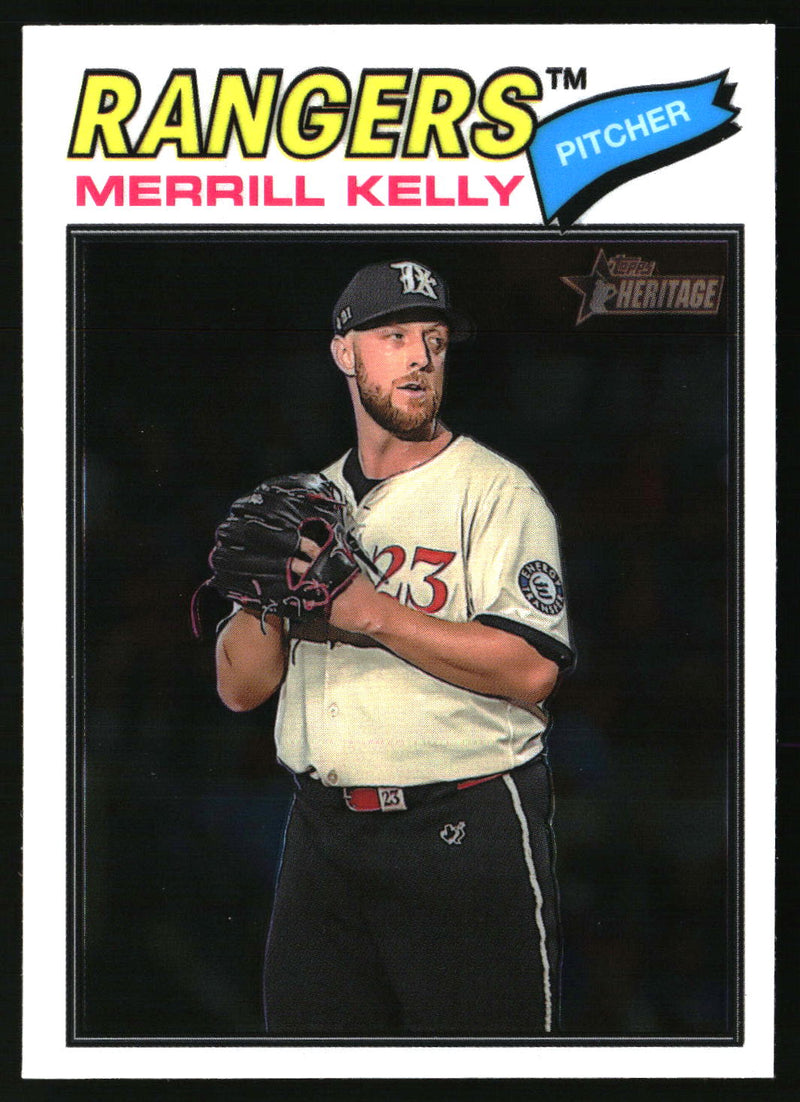 Merrill Kelly 2026 Topps Heritage #316 Chrome
