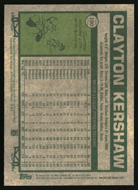 Clayton Kershaw 2026 Topps Heritage #190 Chrome