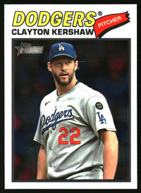 Clayton Kershaw 2026 Topps Heritage #190 Chrome