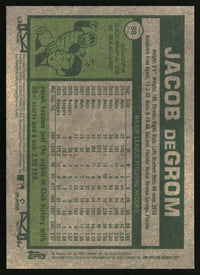 Jacob deGrom 2026 Topps Heritage #98 Chrome