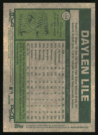 Daylen Lile 2026 Topps Heritage #124 Chrome