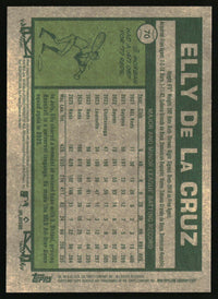 Elly De La Cruz 2026 Topps Heritage #70 Chrome