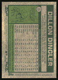 Dillon Dingler 2026 Topps Heritage #73 Chrome