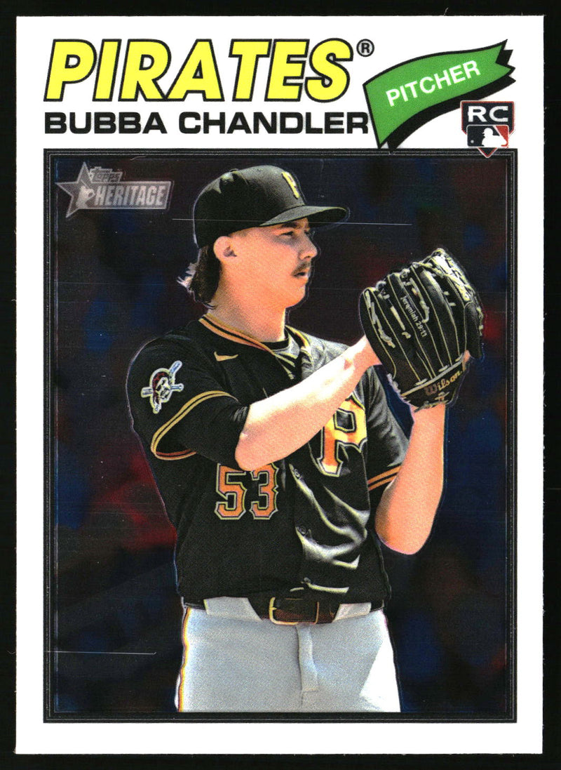 Bubba Chandler 2026 Topps Heritage #265 Chrome RC