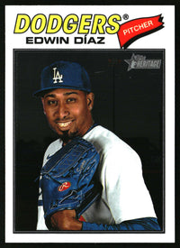 Edwin Díaz 2026 Topps Heritage #36 Chrome