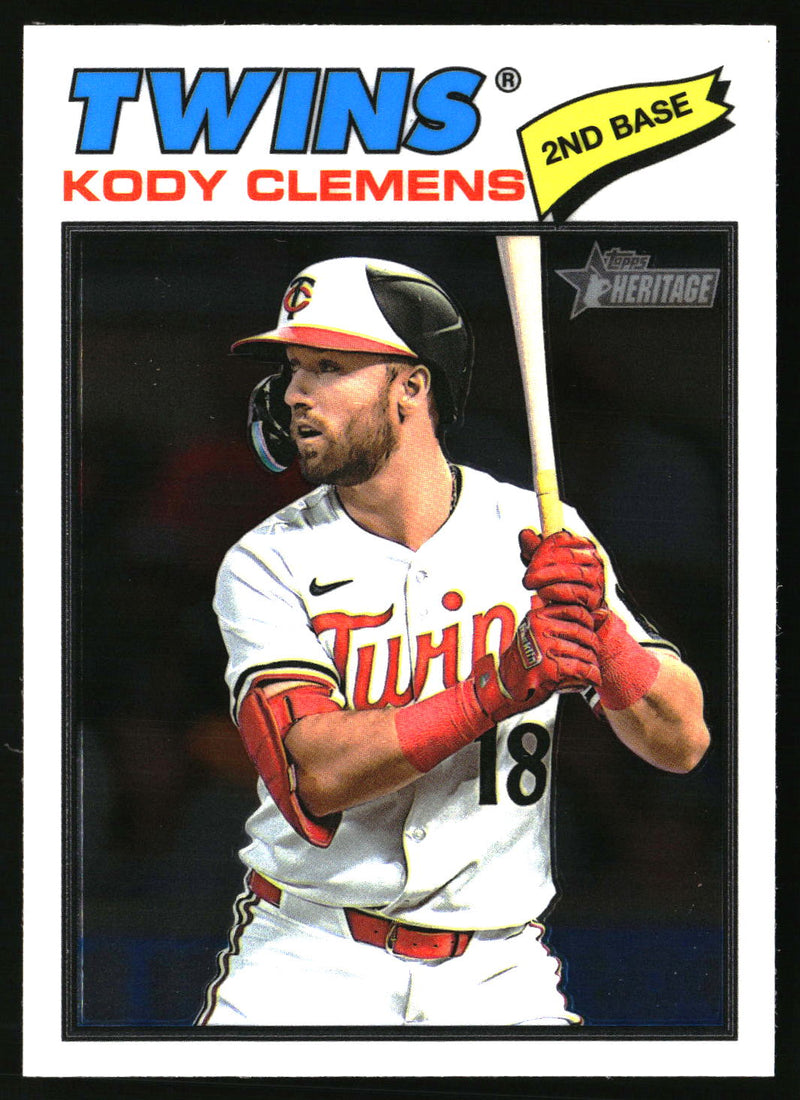 Kody Clemens 2026 Topps Heritage #321 Chrome