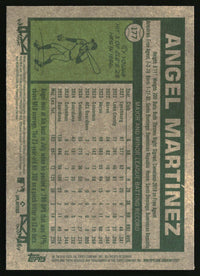 Angel Martínez 2026 Topps Heritage #177 Chrome