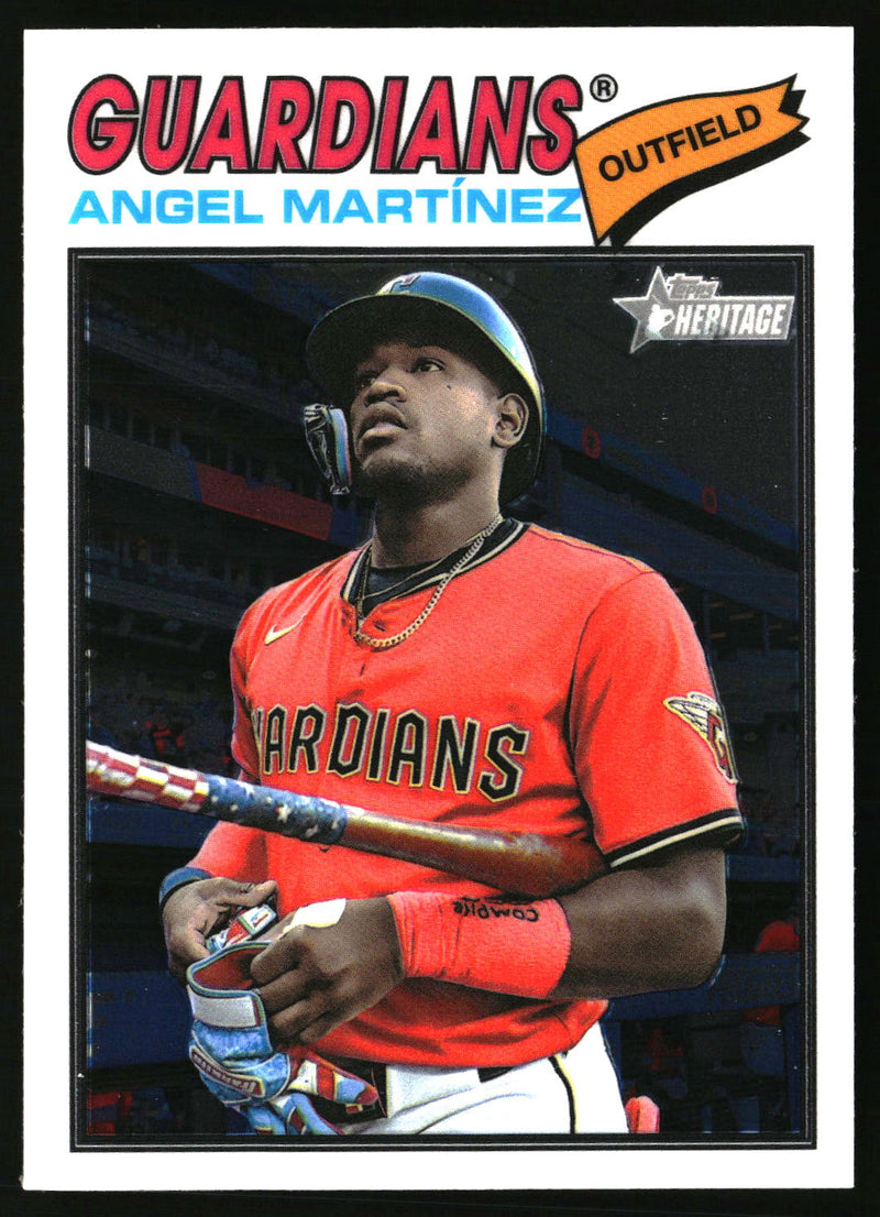 Angel Martínez 2026 Topps Heritage #177 Chrome
