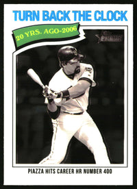 Mike Piazza 2026 Topps Heritage #336 Chrome