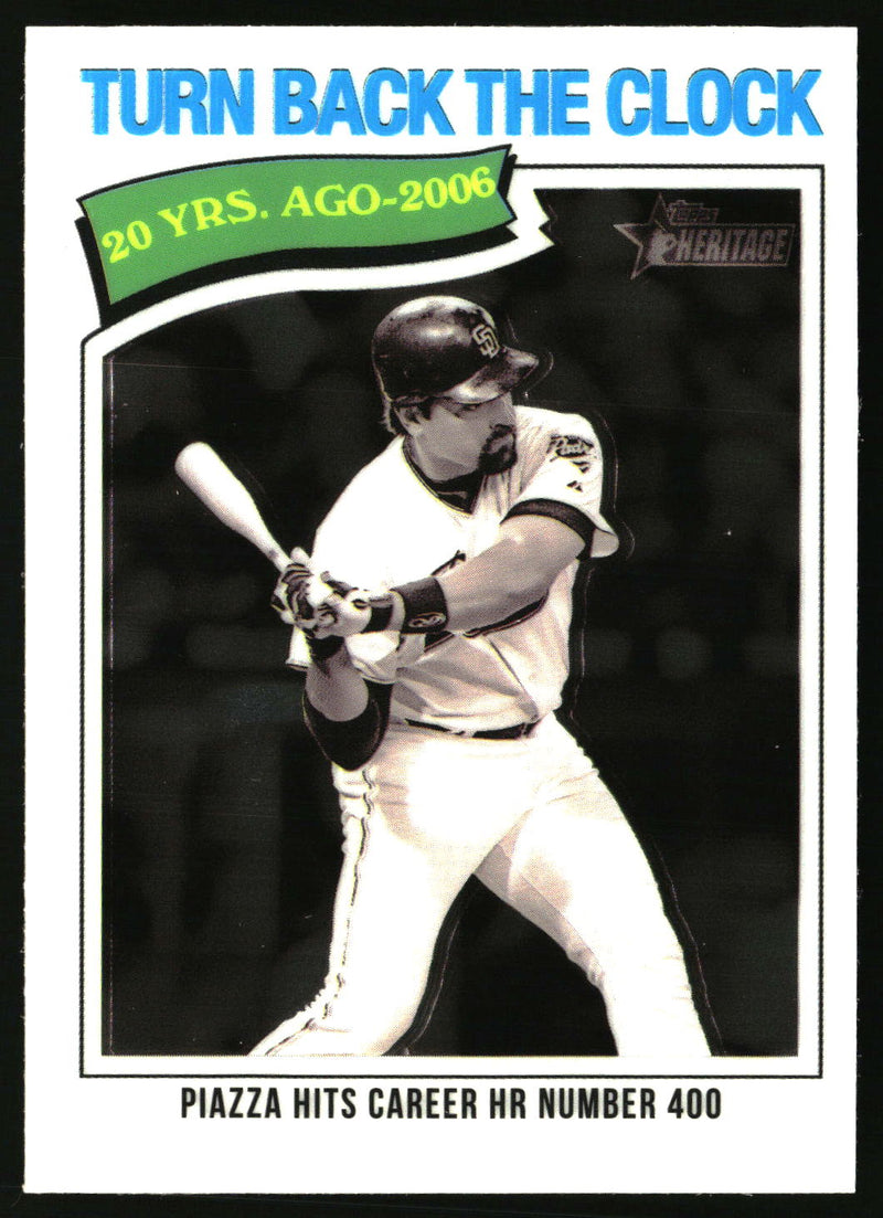 Mike Piazza 2026 Topps Heritage #336 Chrome