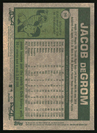 Jacob deGrom 2026 Topps Heritage #98 Chrome