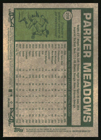 Parker Meadows 2026 Topps Heritage #208 Chrome