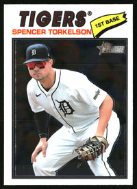 Spencer Torkelson 2026 Topps Heritage #106 Chrome