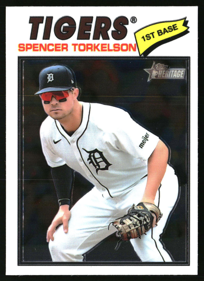 Spencer Torkelson 2026 Topps Heritage #106 Chrome