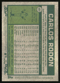 Carlos Rodón 2026 Topps Heritage #385 Chrome