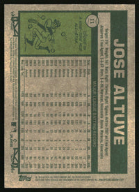 Jose Altuve 2026 Topps Heritage #11 Chrome