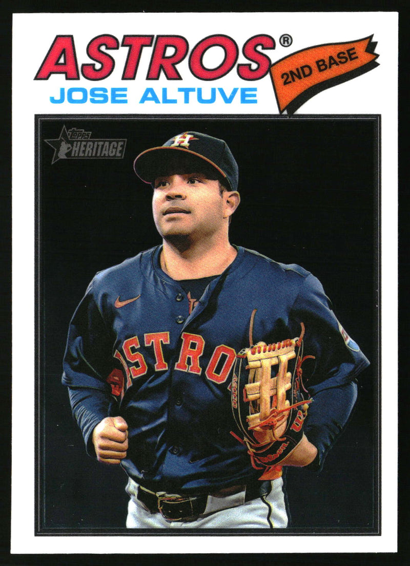 Jose Altuve 2026 Topps Heritage #11 Chrome