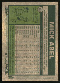 Mick Abel 2026 Topps Heritage #292 Chrome