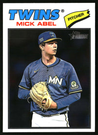 Mick Abel 2026 Topps Heritage #292 Chrome