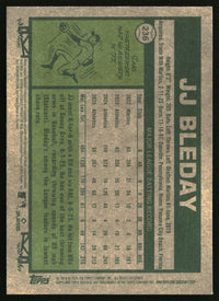 JJ Bleday 2026 Topps Heritage #236 Chrome