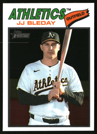 JJ Bleday 2026 Topps Heritage #236 Chrome