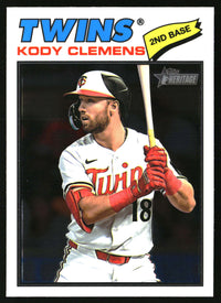 Kody Clemens 2026 Topps Heritage #321 Chrome