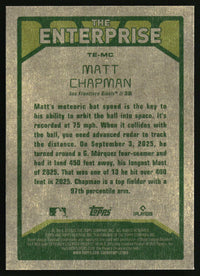 Matt Chapman 2026 Topps Heritage #TE-MC The Enterprise