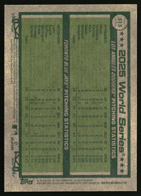 World Series Highlights WSHL, 2026 Topps Heritage #313