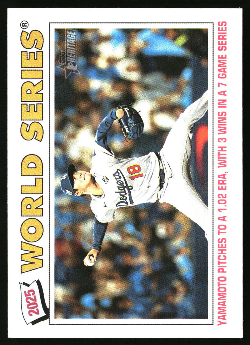 World Series Highlights WSHL, 2026 Topps Heritage #313