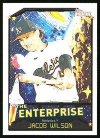 Jacob Wilson 2026 Topps Heritage #TE-JW The Enterprise