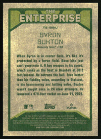 Byron Buxton 2026 Topps Heritage #TE-BBU The Enterprise